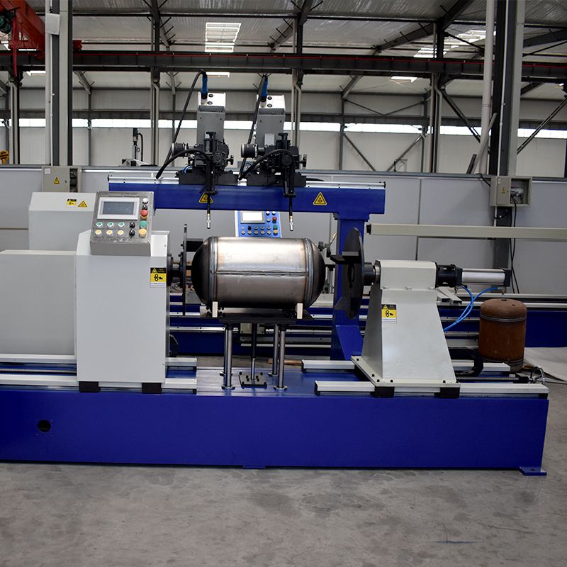 Stainless Steel Water Tank Double Circular Seam Automatic CNC Welding Machine for Tank Fabrication