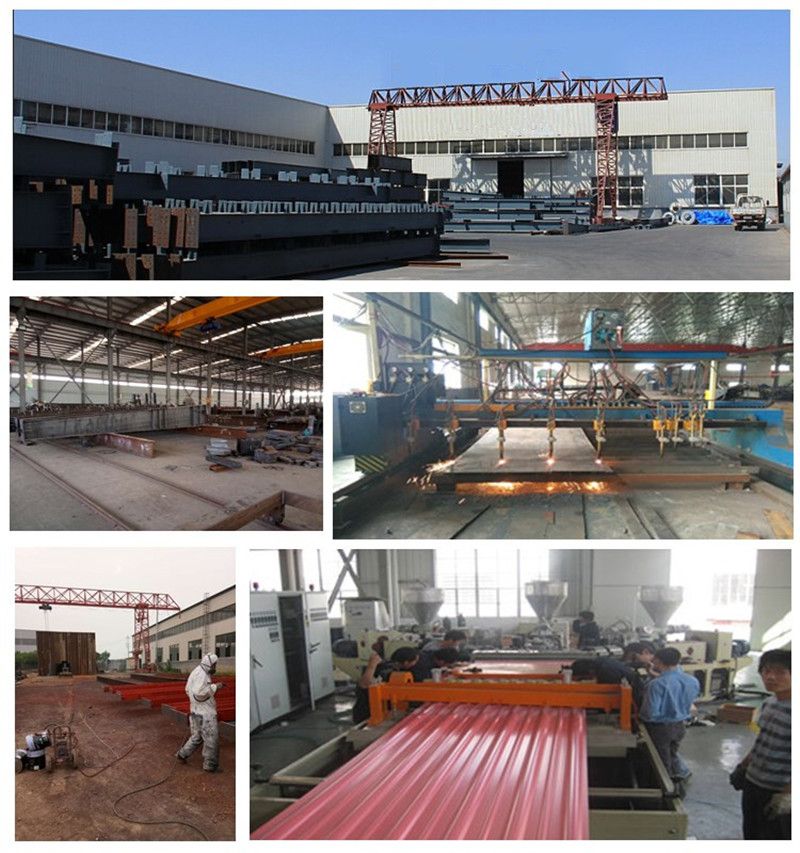 Factory Directly Low Cost Industrial Prefabricated Metal Prefab Factory/Steel Structure Warehouse/Factory/Steel Building
