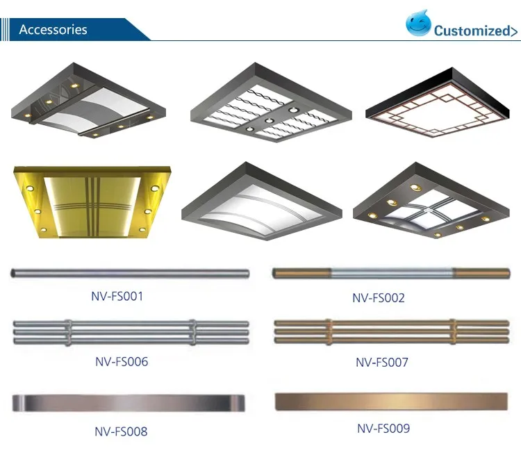 Various Kinds of Square or Round Panaromic Complete Elevator
