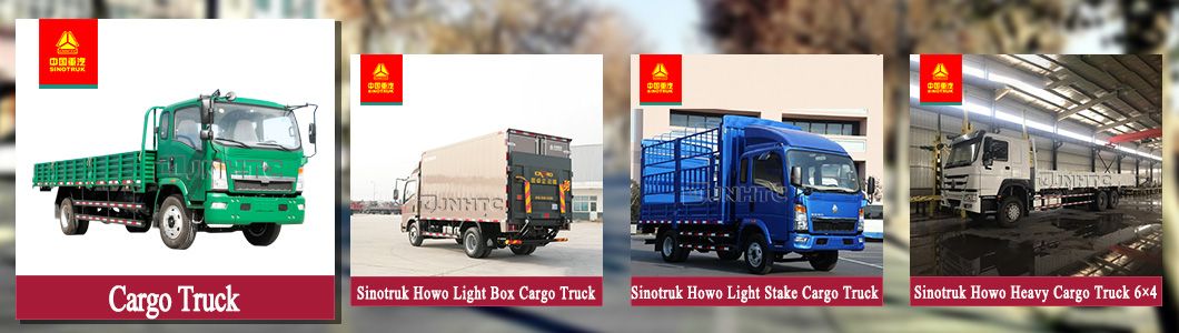 HOWO 15ton Capacity 4X2 Light Cargo Truck with Cummins Engine