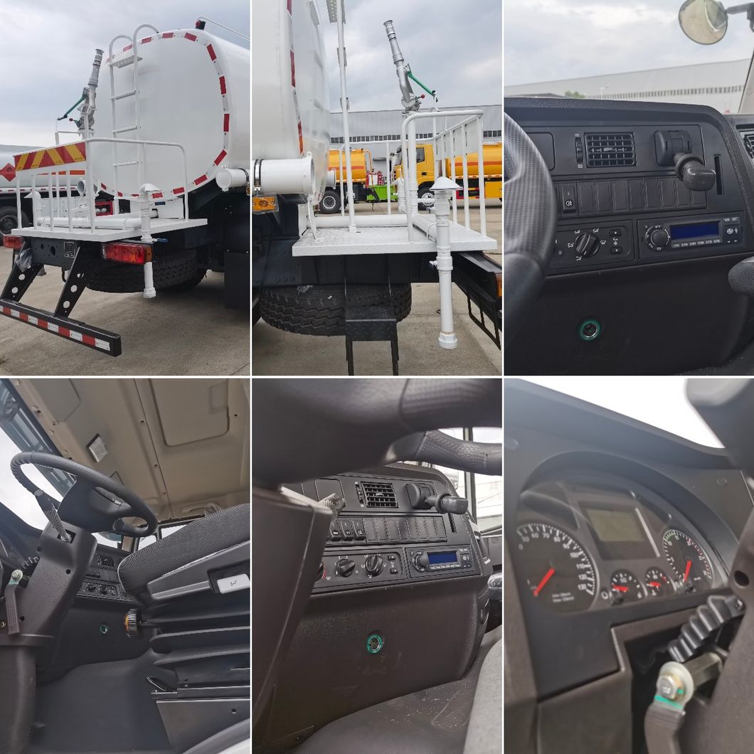 Customized FAW Heavy Duty 6*4 Water Tank Truck Road Street Greaning Sanitation Vehicle Sprinkler Truck