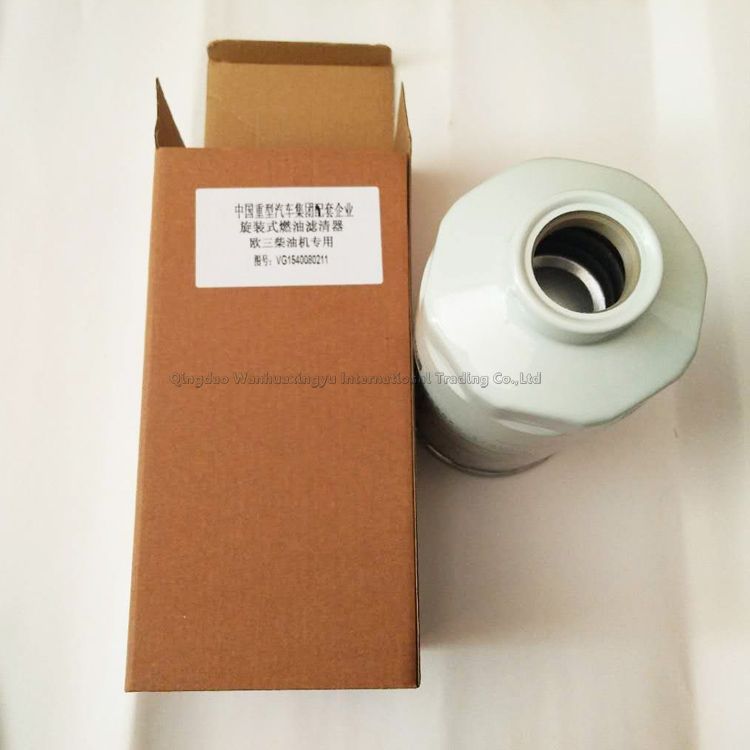 Vg1540080211 Truck Engine Fuel System Sinotruk HOWO Primary Fuel Filter