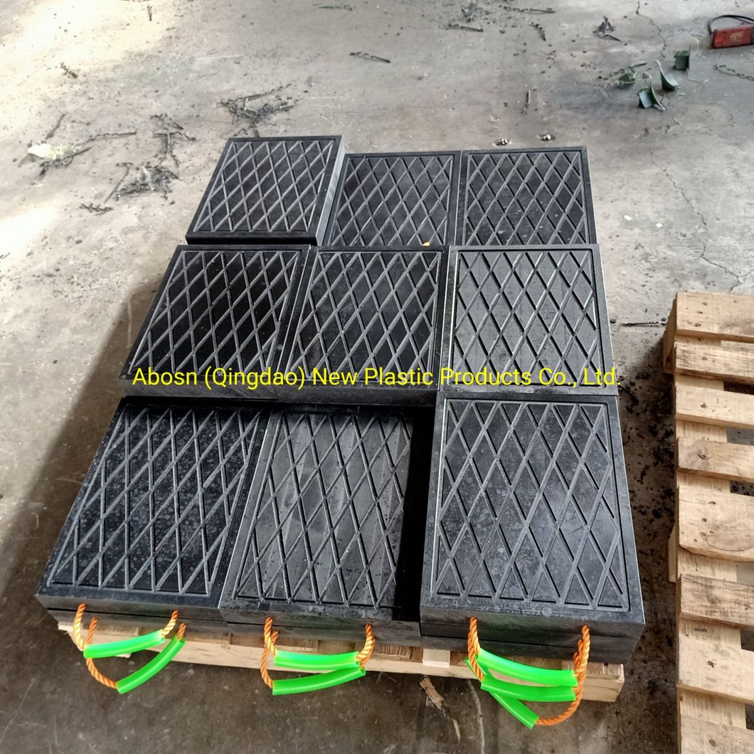 Bog Mats Plastic Mobile Crane Leg Protection Outrigger Pads