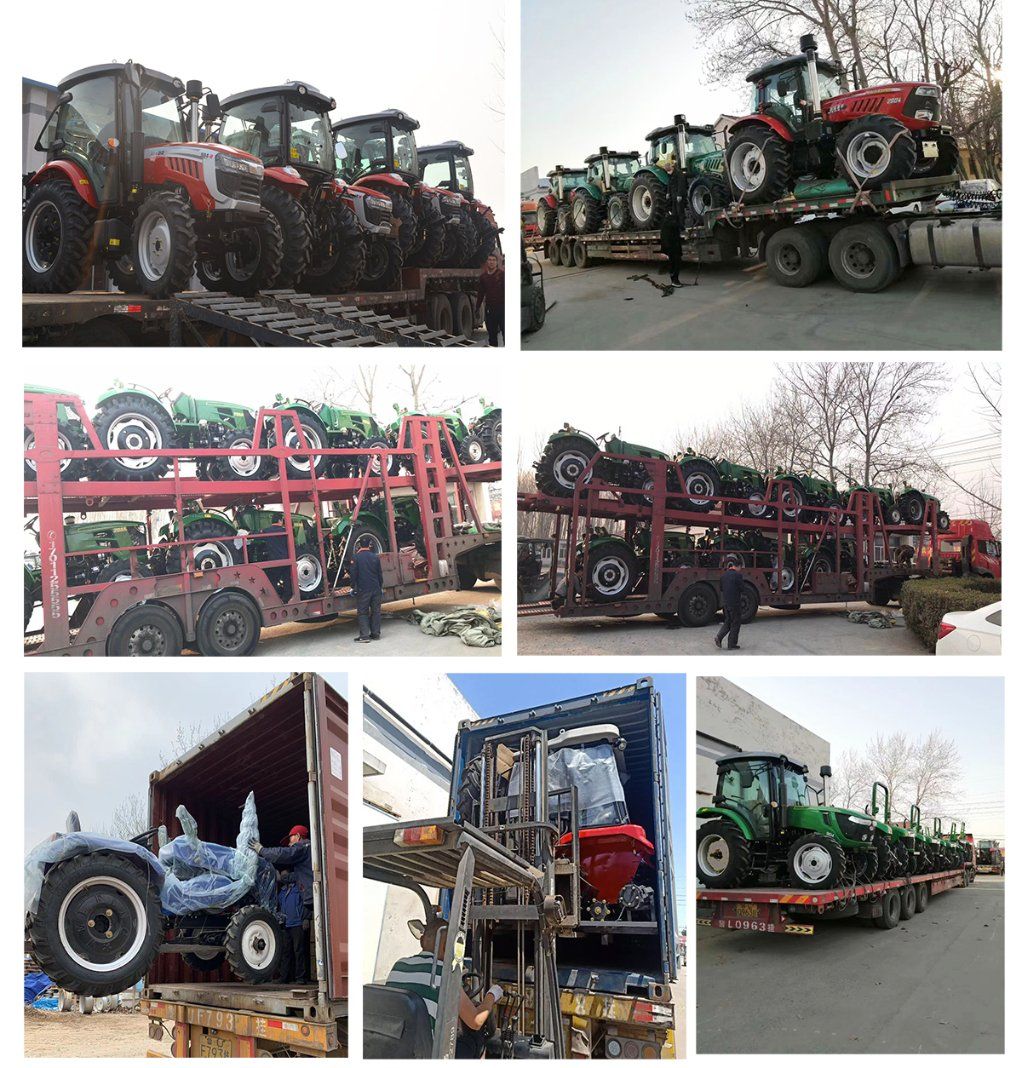 High Quality Low Price From China Tractor Large Agriculture Tractor for Farming