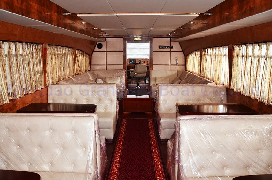 25m Fiberglass Diesel 140 Passenger Ferry Vessel for Sale Maldives