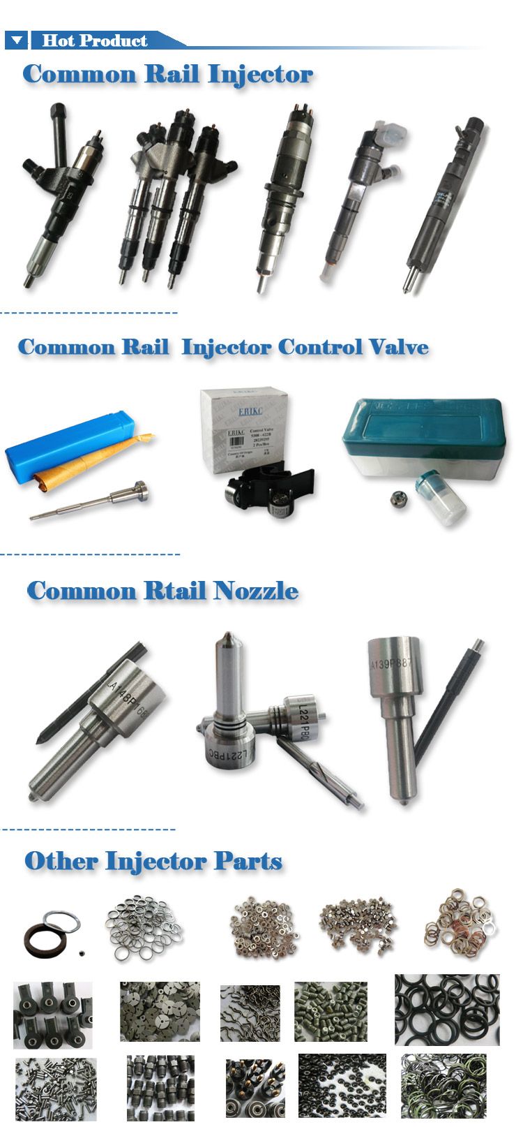 Bosch Oil Common Rail Nozzle Dlla82p1773 (0 433 172 082) and Bosch Nozzle Origina Ldlla 82p 1773 (0433172082) for JAC