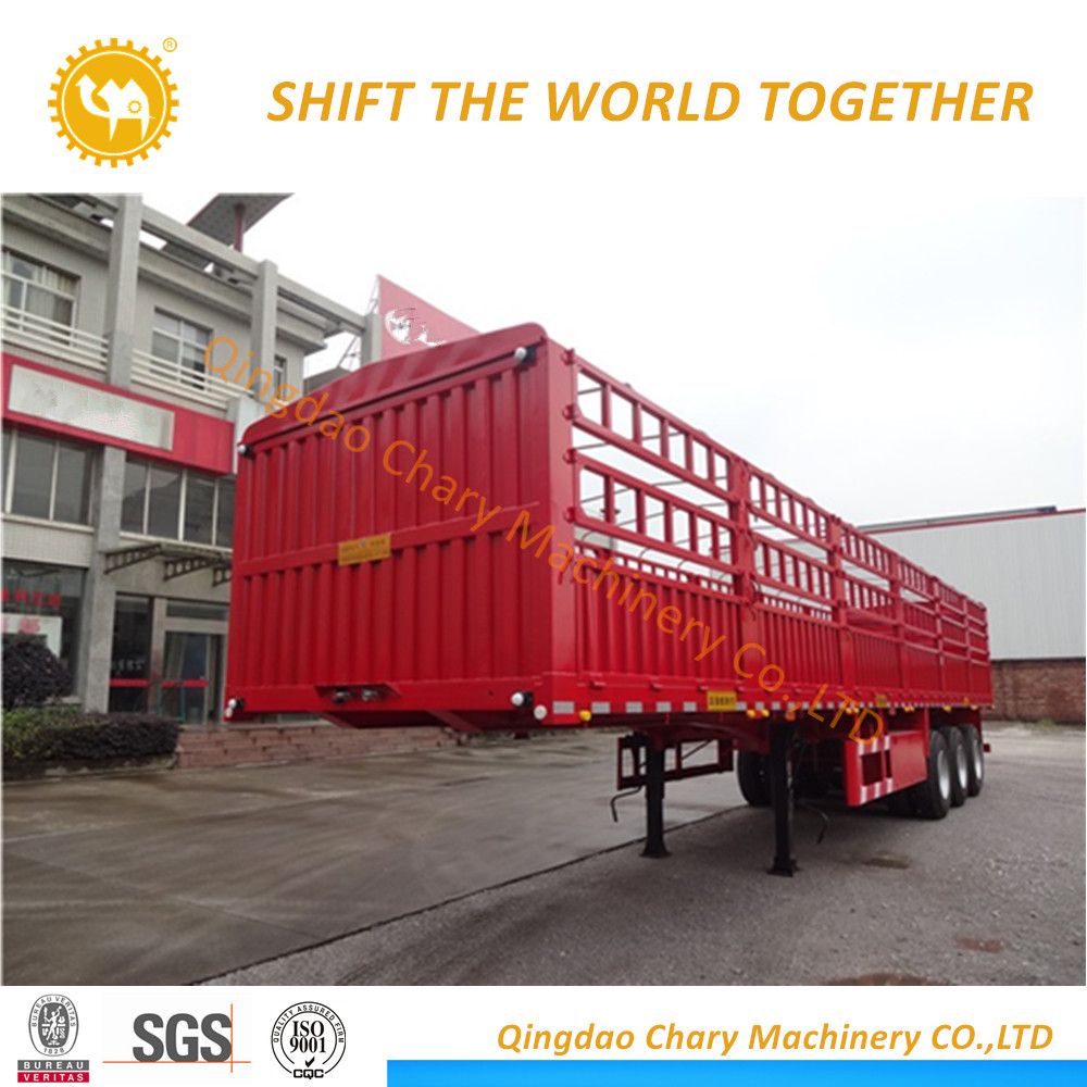 China Factory Heavy Duty 3 Axle Warehouse Gate Semi-Trailer
