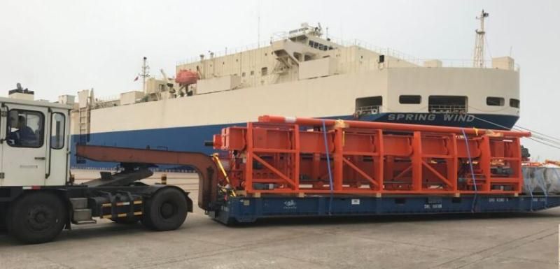 20FT Drawbar Container Chassis Skeleton Container Trailer Skeleton Chassis Trailer