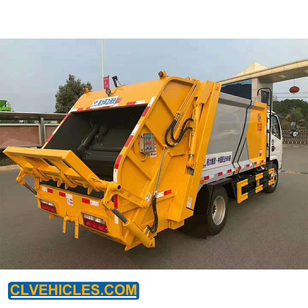 4X2 LHD 12cbm Barrel Tuning Waste Compactor Garbage Collection Compactor Truck
