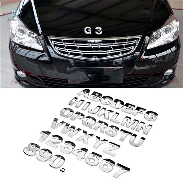 Customized Emblem Car Sticker with 3m Glue Adhesive