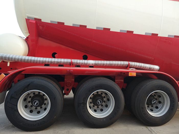 Bulk Cement Tank Semi Trailer with Diesel Engine
