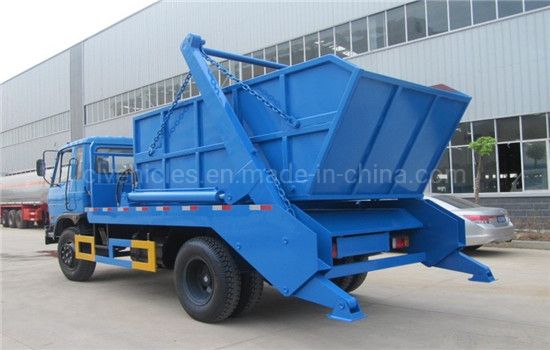DFAC 8m3 Skip Loader Refuse Collection Swing Arm Roll-off Garbage Truck