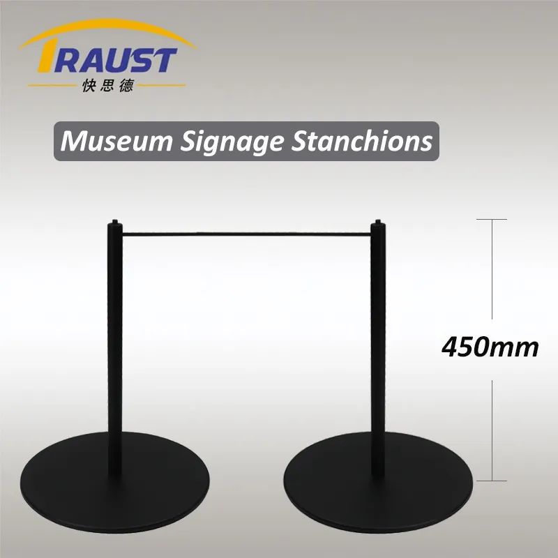 New Design Barricade Stand in Dual Line for Museum Use