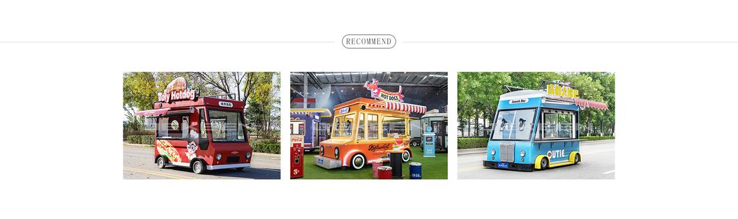 Jekeen High Quality Mobile Coffee Bar New Design Ice Cream Truck
