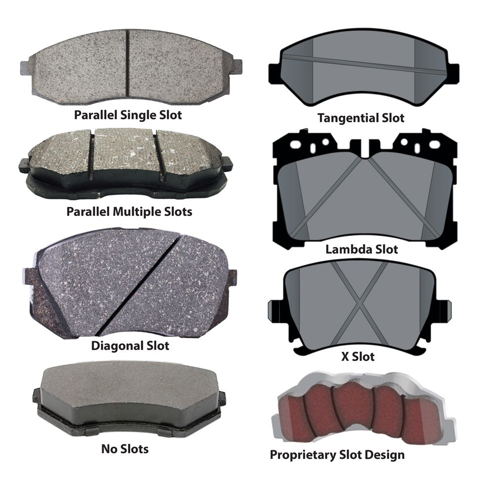 Promotional Auto Parts Front and Rear Axle Semi-Metallic/Low-Metal/Organic Brake Pads/Brake Disc/Lining/Liner/Block 1906040 for Iveco