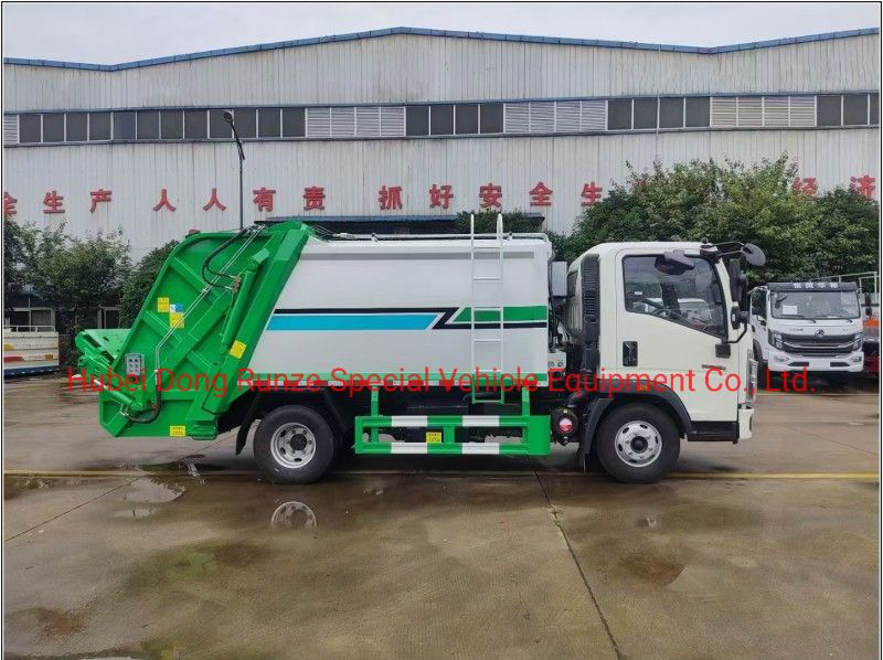 2023 New Model Japan I$Uzu Elf Garbage Compactor Truck 4-8cbm with 4kh1 Engine