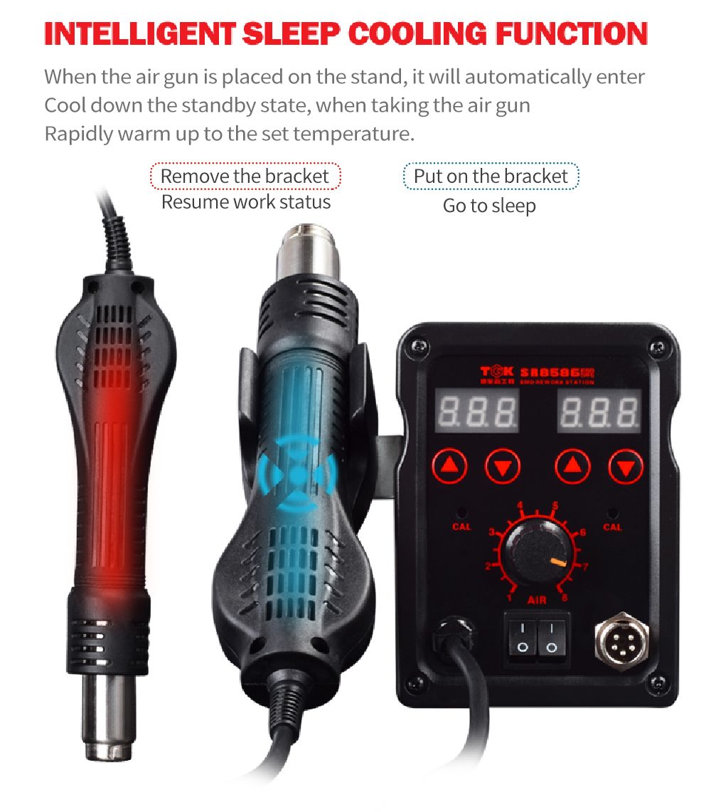 Rework and Desoldering Station to Help with Bend Welding Sr8586