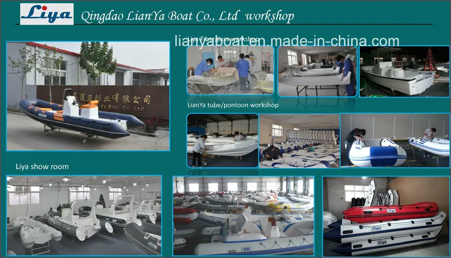 Liya 7.5meter Heavy Duty Rib Boats Deep V-Hull Hypalon Boats