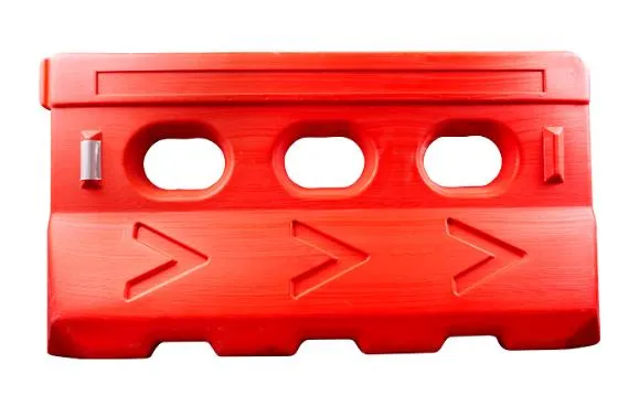 Wholesale Red Plastic Water Filled Road Barrier