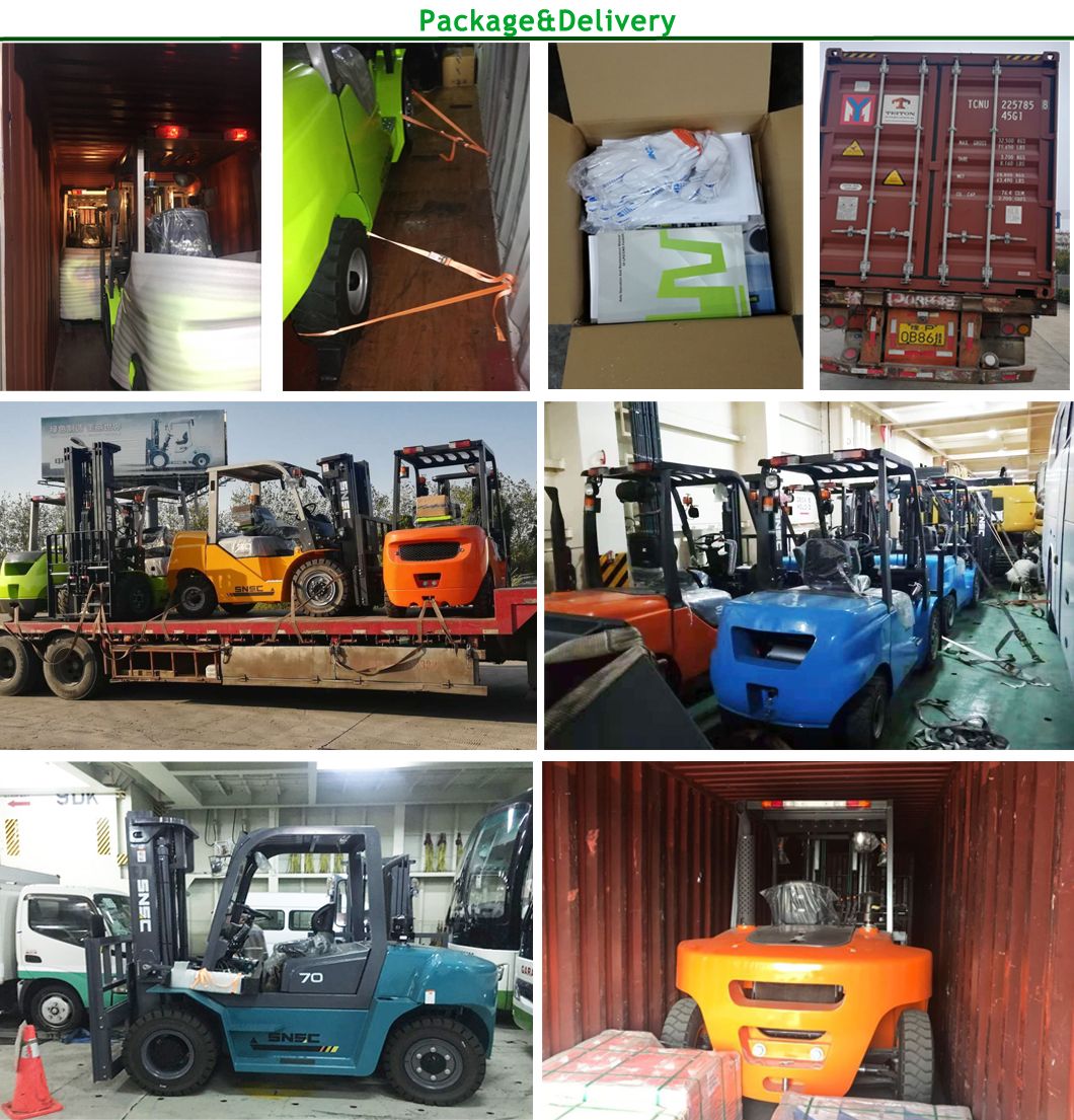 3.5tons Diesel Forklift Container Lifter Montacarga CPC35