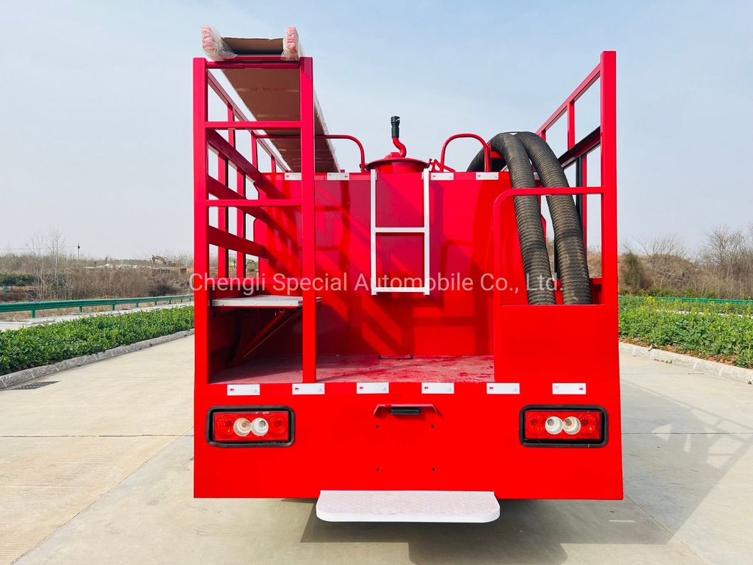 Foton 800kg 10 000 Kg Mini Water Fire Fighting Truck with Fire Engine and Cargo Box