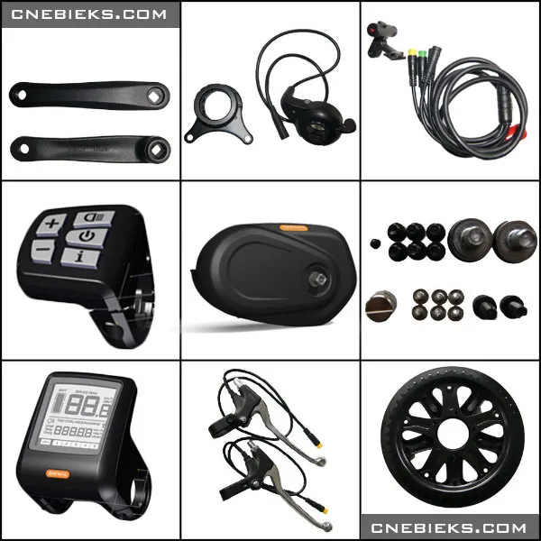 Bafang 250W/350W Crank Motor System Torque Sensor MID Drive Motor Kits for Ebike