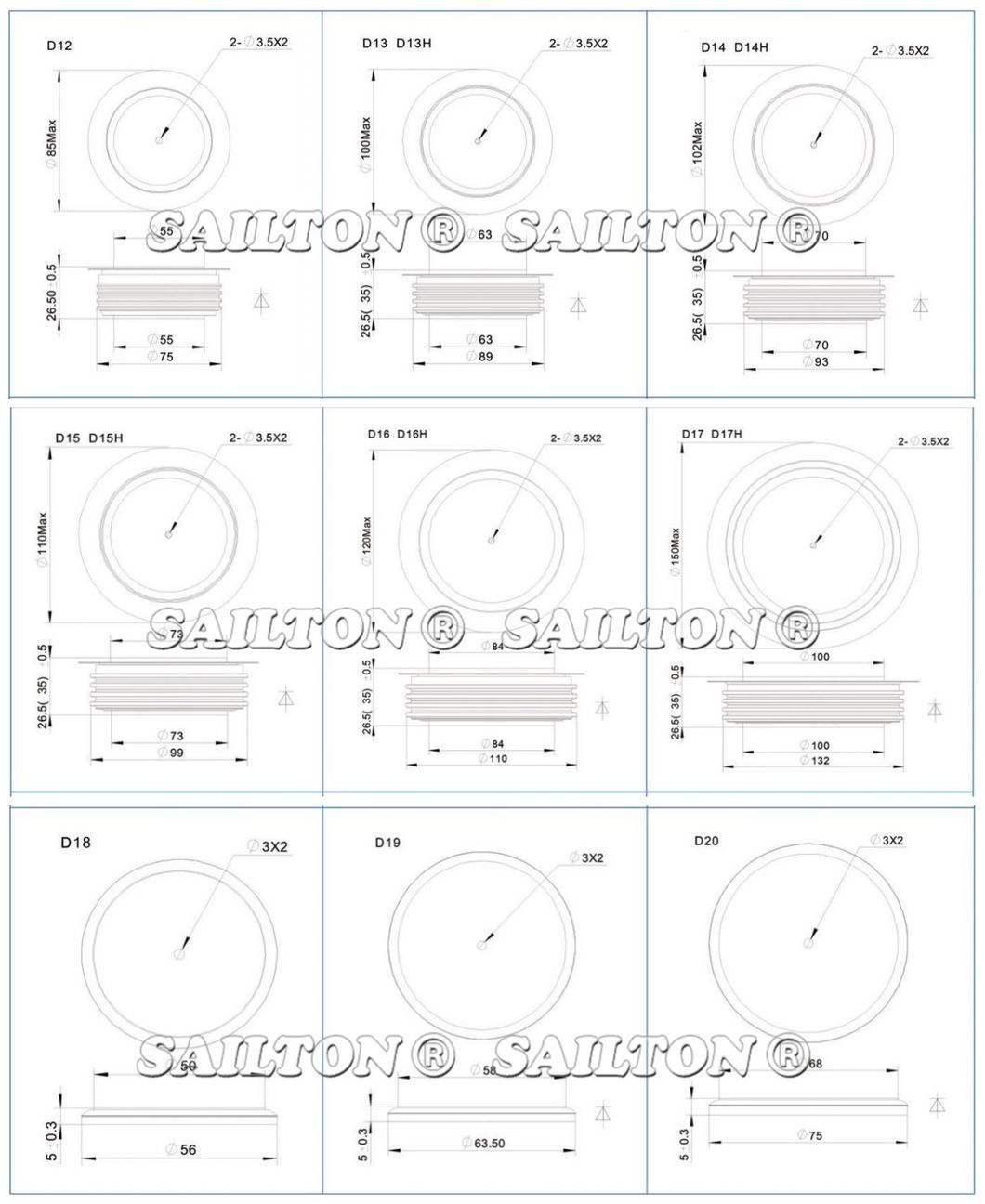High Current Low on State Voltage Welding Diode
