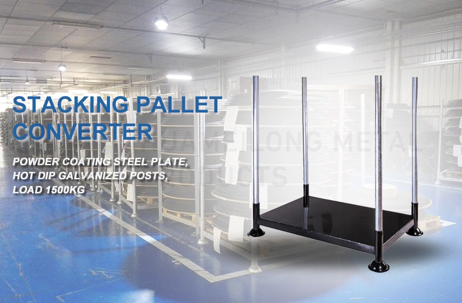 Warehouse Industrial Storage Portable Movable Stacking Heavy Duty Steel Rack