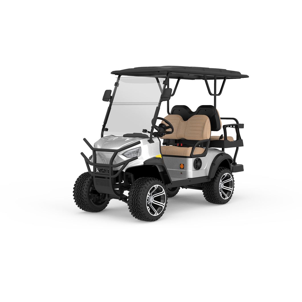 Electric Lithium Battery Golf Cart for Four-Wheel Disc Brake System
