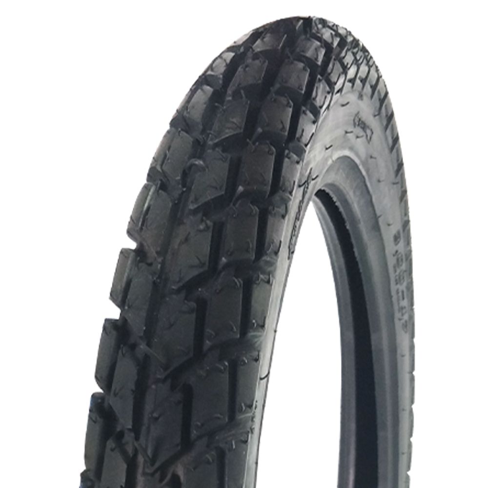 Shih Fa Brand Nice Quality Motorcycle Tubeless Tyre Black America Africa Casing Pattern