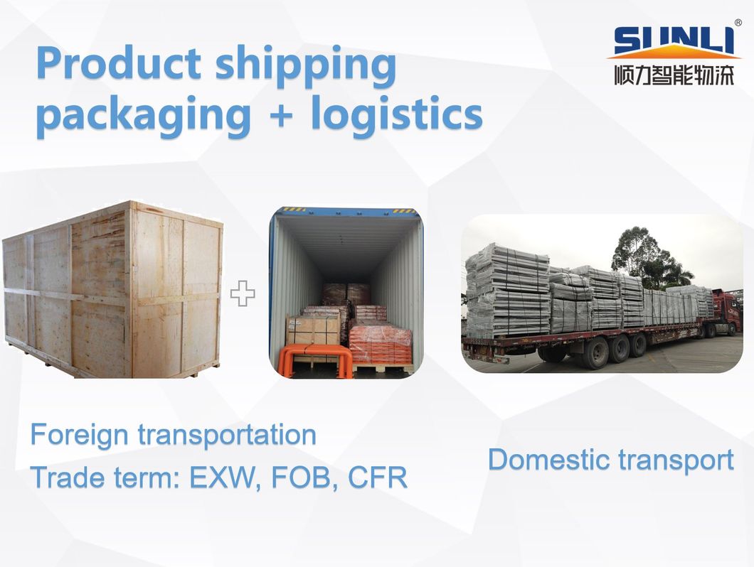 Sunli Automatic Storage and Retrieval Shelf Rack Pallet System