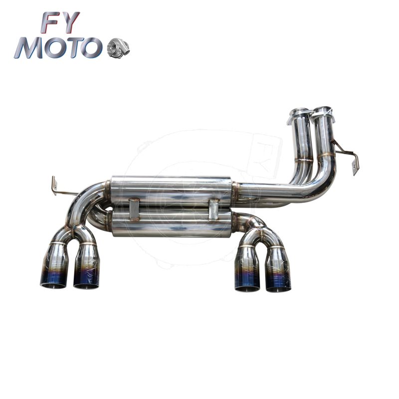 China Factory BMW M3 Widely Used Stainless Steel Exhaust Catback