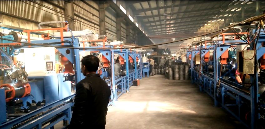 Full Automatic LPG Cylinder Tank Production Line