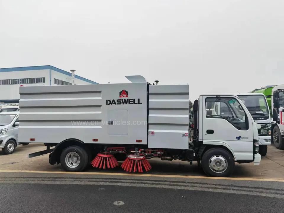4X2 I Suzu 600p 700p High-Pressure Waste Water Suction Truck for Sale