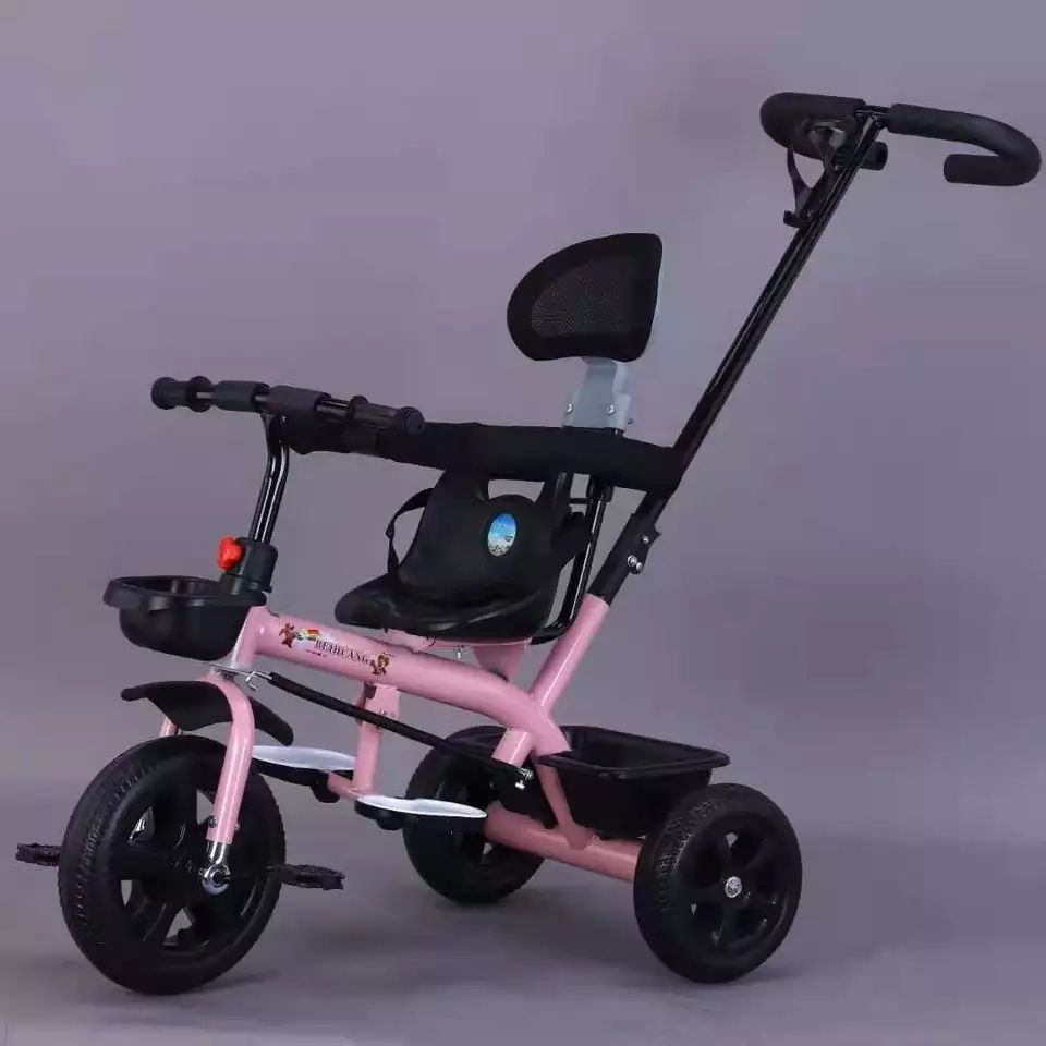 Wholesale Cheap EVA/Air Wheel Kid Push Tricycle/Child Tricycle 3 Wheel with Canopy Tricycle