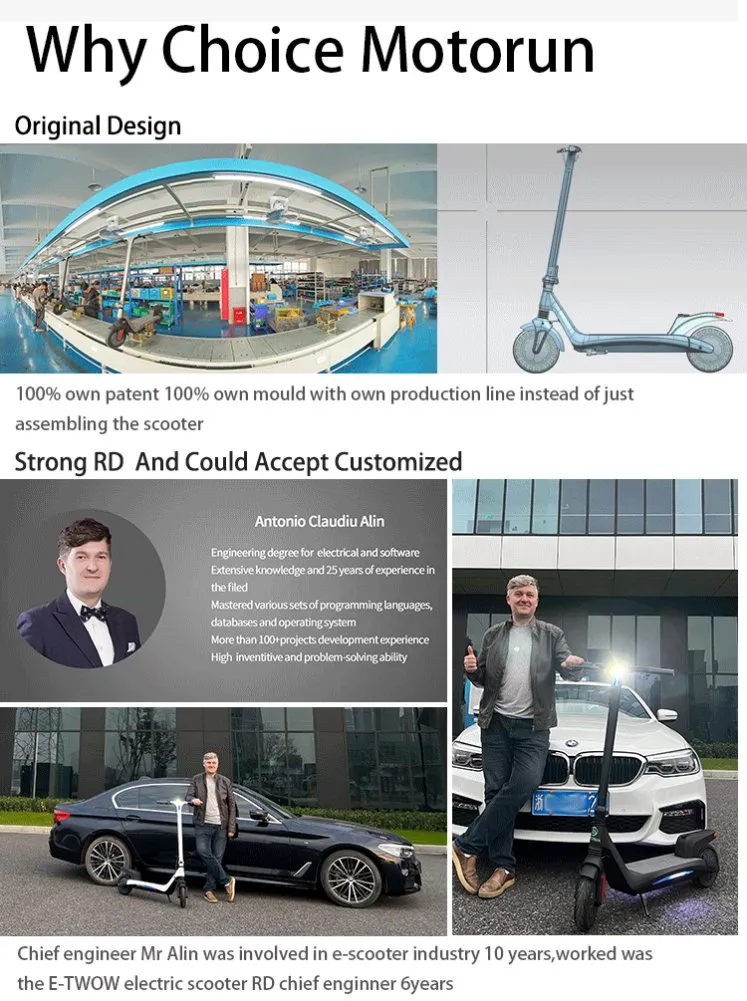 Dual Motor Lightweight Folding Mobility Scooter Electric