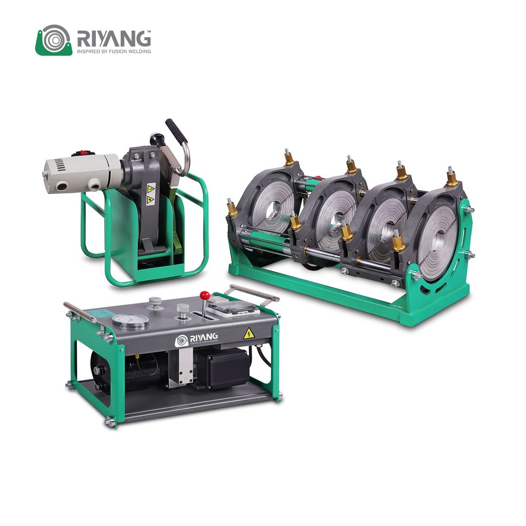 Butt Welder with Pressure Gauage 50-160mm Thermoplastic Welding Equipment
