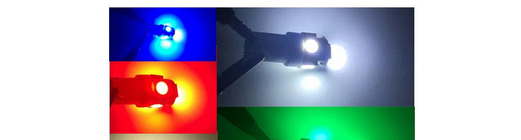 T10 194 168 W5w Side Marker 2825 194 LED Bulbs 5050 5SMD Car Interior Lights Dome Map Trunk Light Clearance Dashboard License Plate Light White Bulb (DC 12V)