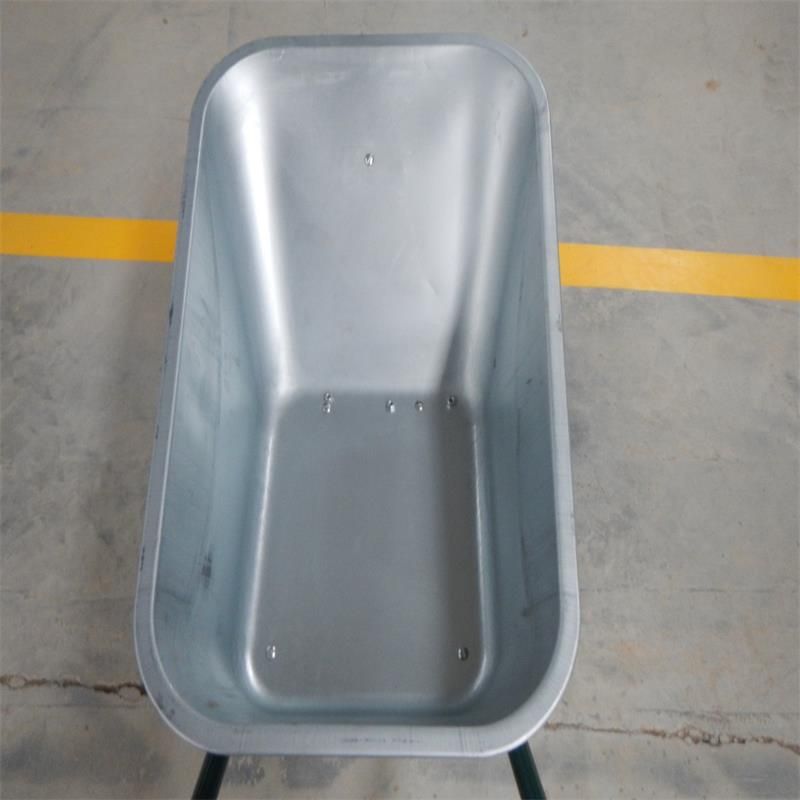 Galvanized Tray 85L Capacity Europe Wheel Barrow