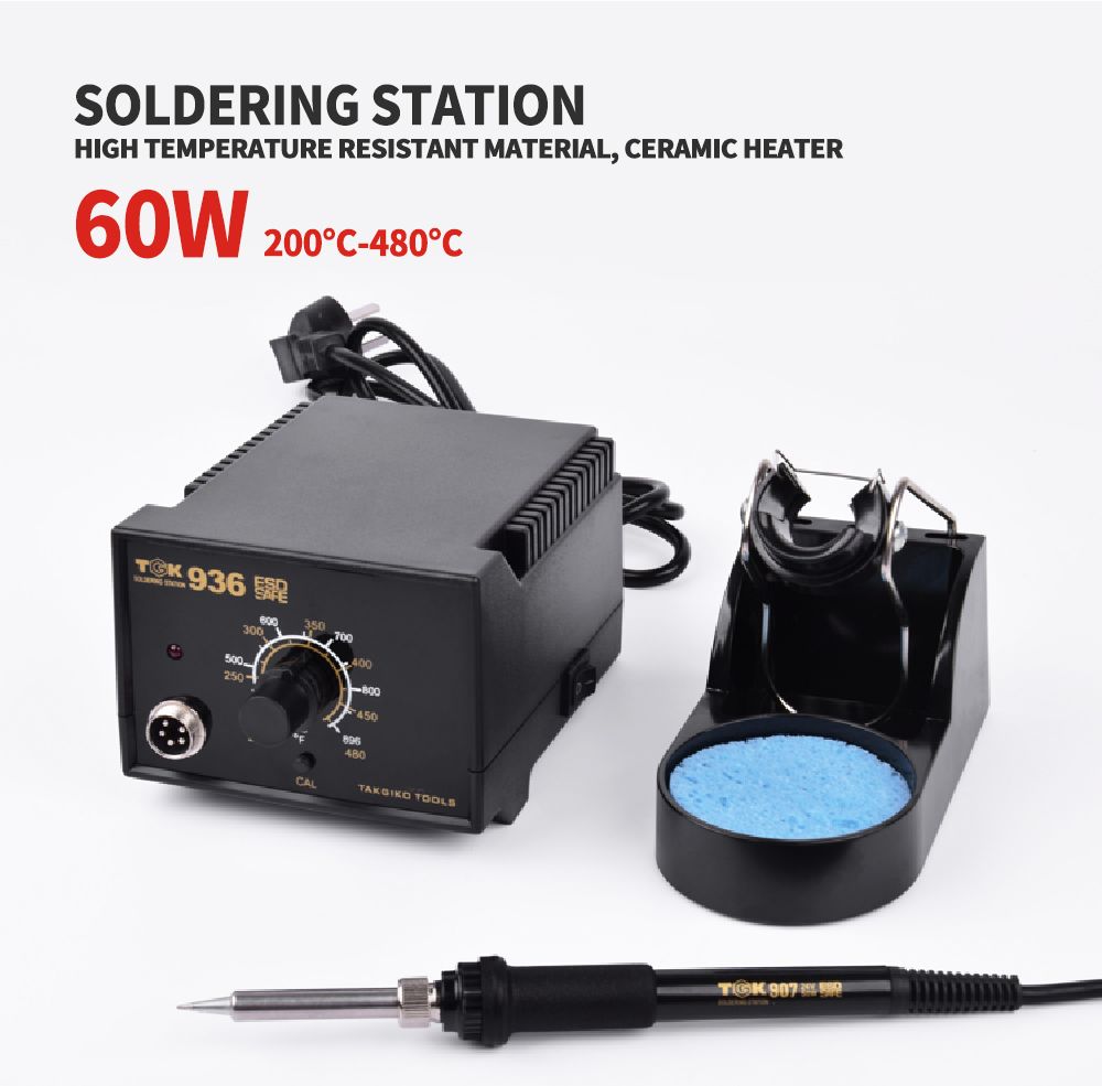 Quick Soldering Station for Multi-Layer PCB Repairs and More Tgk936