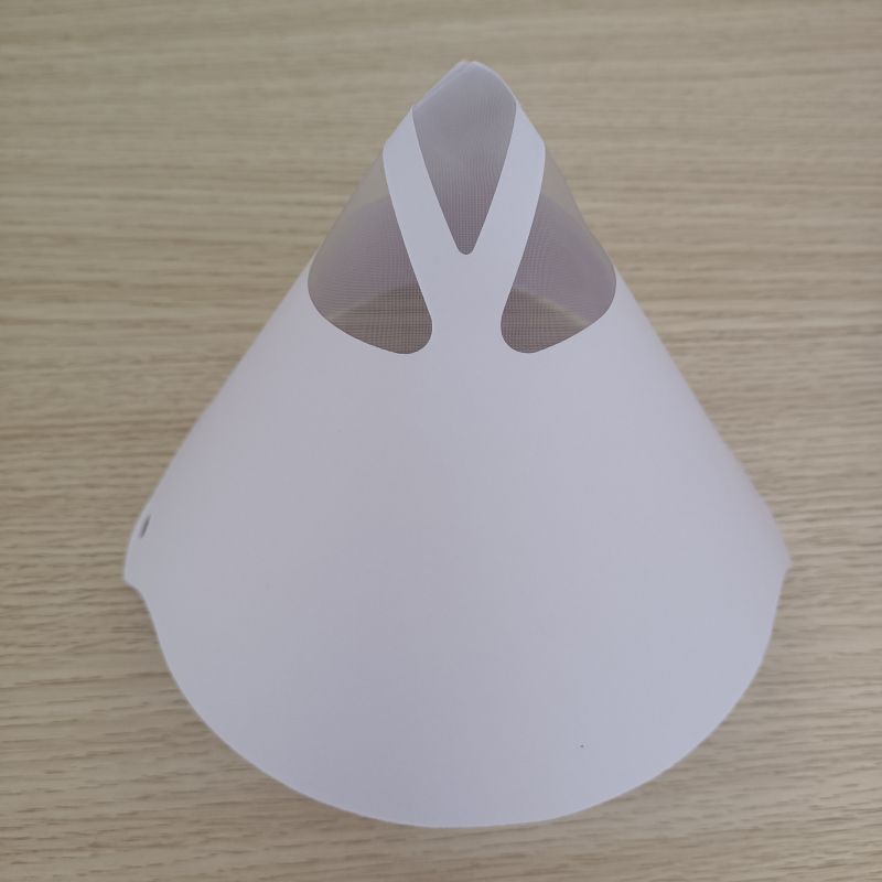 Art Painting Cooking Oil Filter with Cone Silicone Funnel Filter