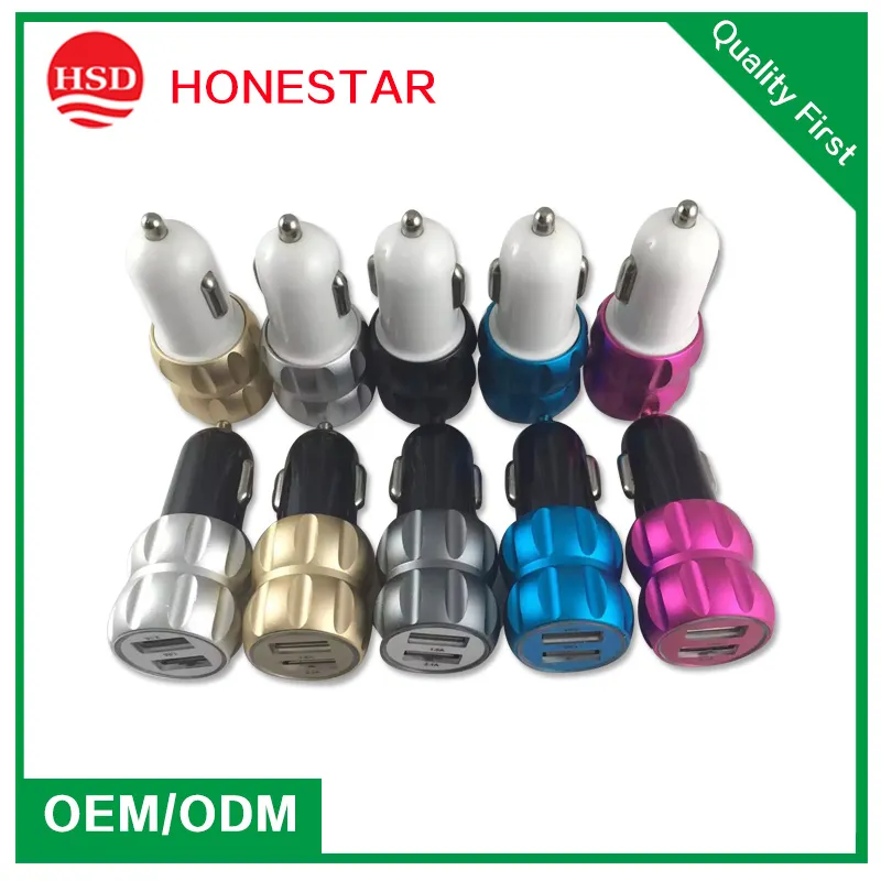 Very Fashion Double USB iPhone Car Charger