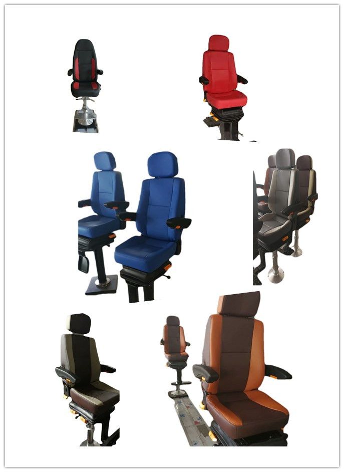 Marine Helmsman Seat with Rotated 360 Degrees