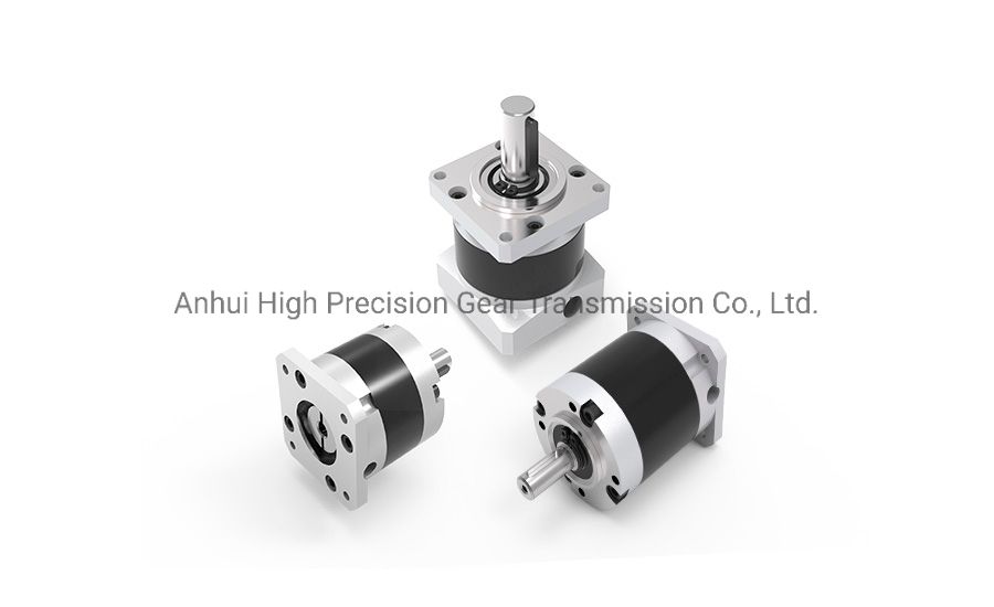 90mm Square Flange 10: 1 Servo Motor Straight Gear High Torque Planetary Antomation Gearbox for CNC Machine