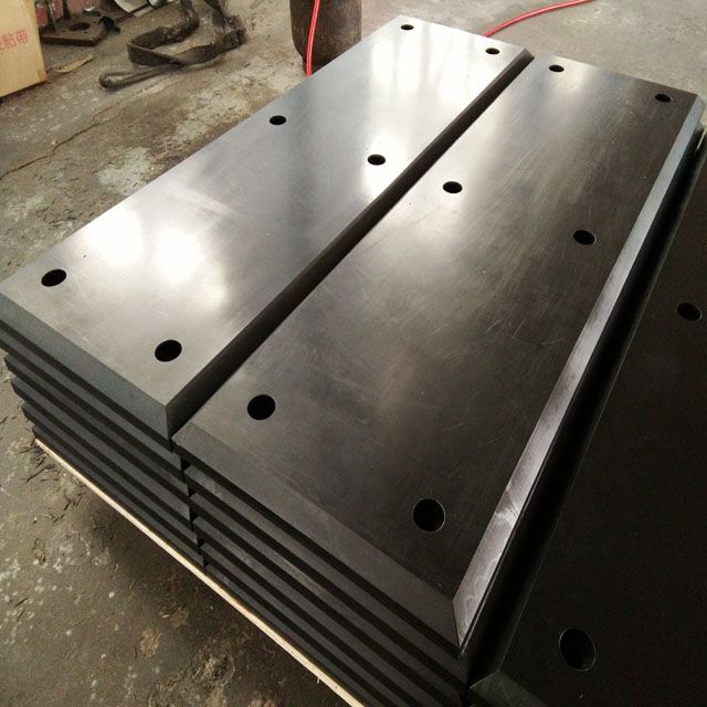 Crashworthy Marine Fender Pad/Dock Sliding Pads, Front Panel for Marine Construction