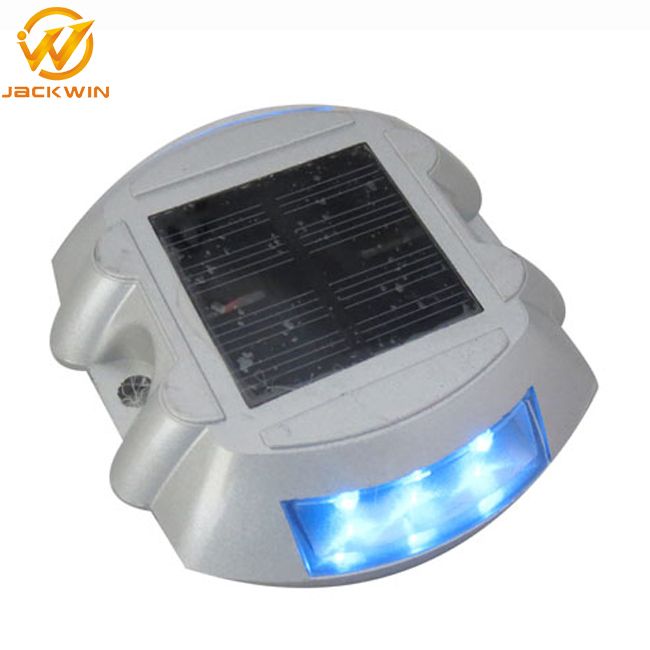 Aluminim Reflective 6PCS LED Solar Powered Dock Lights