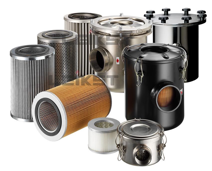 Pleated Fiberglass Media Hydraulic Oil Filter Cartridge 207-970-5121 2079705121 2079705120 Micron Filter Element S30508-55