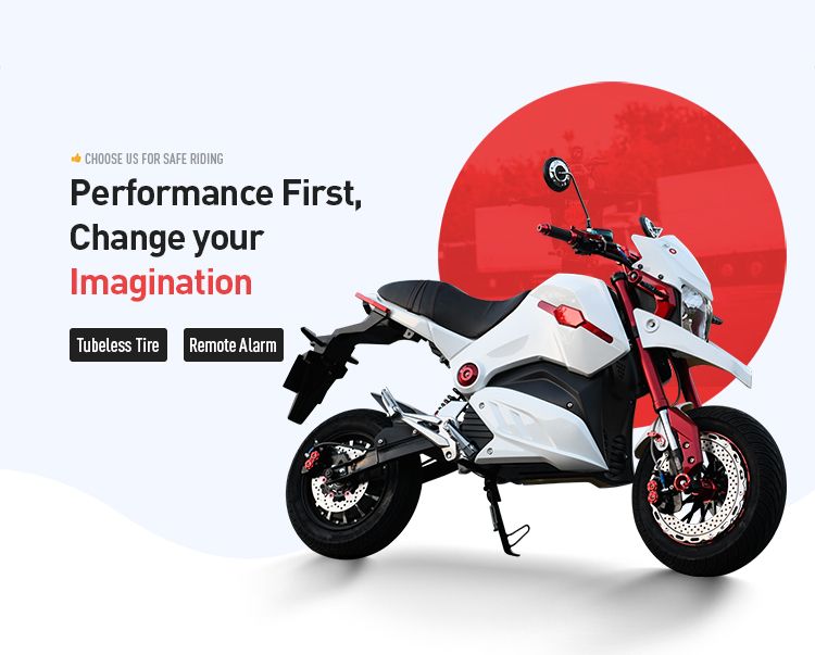 2 Wheel 2000W High Engine Fast Speed 80km/H Electric Scooter Motorcycle
