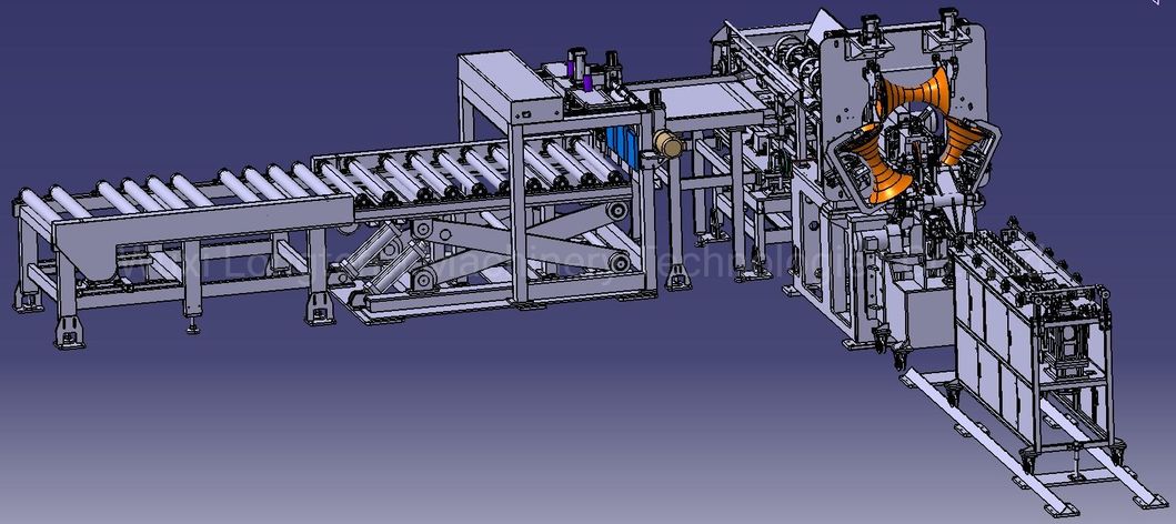 Automatic Steel Drum Circle Rolling and Resistance Seam Welding Machine^
