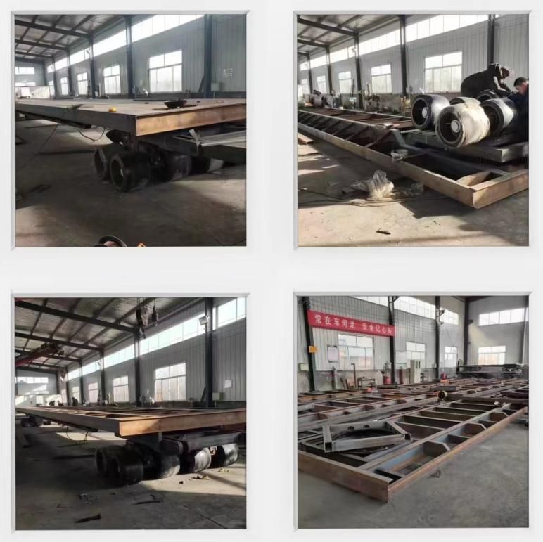 Global Marketable Full Function Spray Painting Mounted Trailer Leaf Spring Suspension Trailer